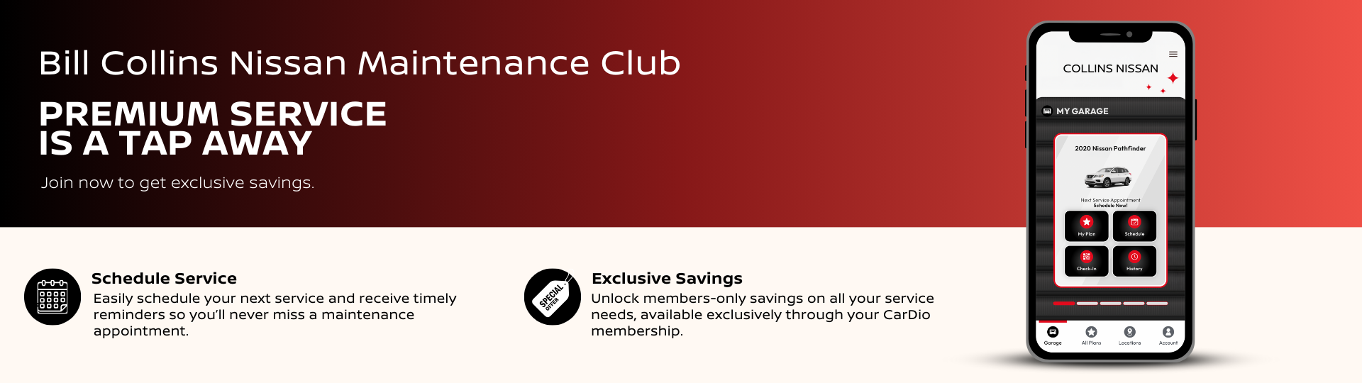 Collins Auto Group Maintenance Club